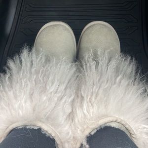 UGG Gray Cuff Boot